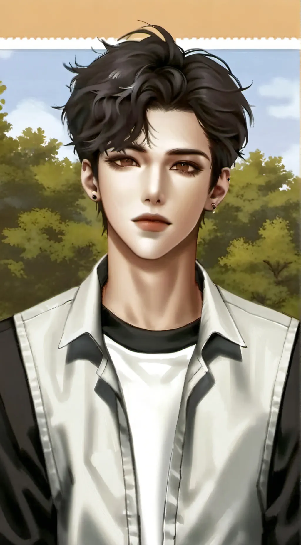 ai character: brad background