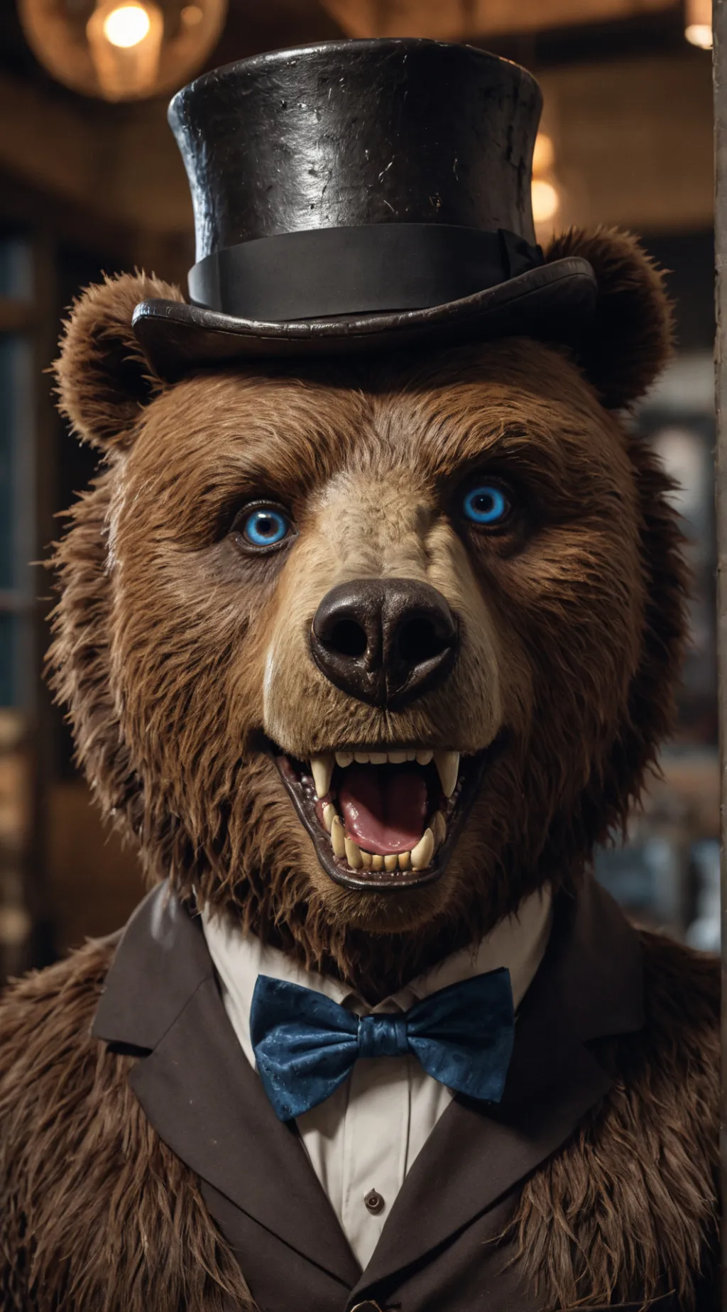 ai character: Freddy Fazbear background
