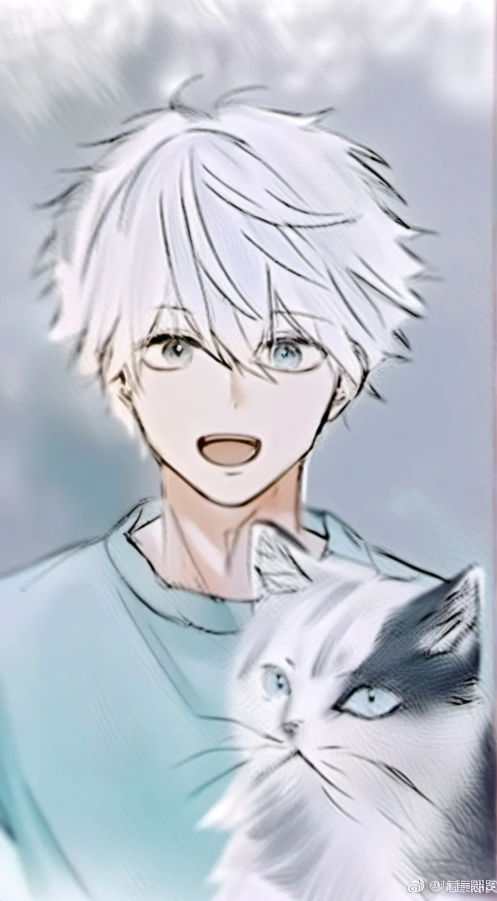 ai character: Mox♡♡☆ background