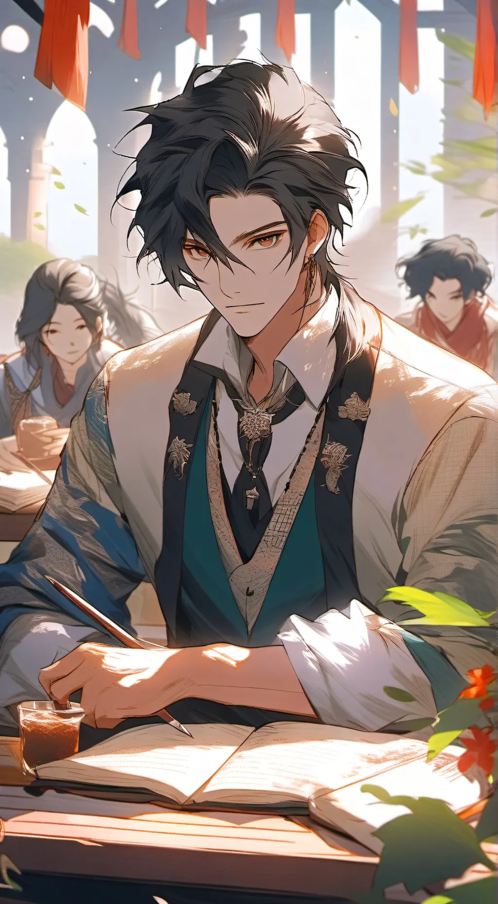 ai character: Mr Keith background