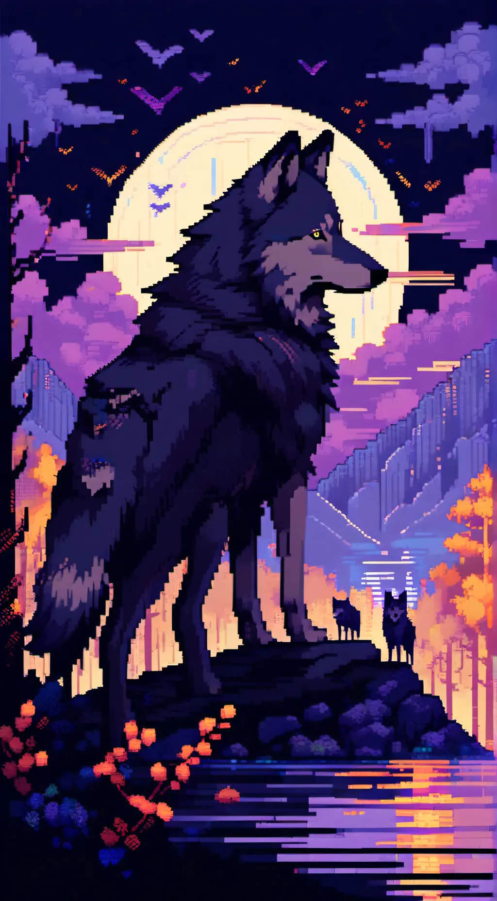 ai character: walf background