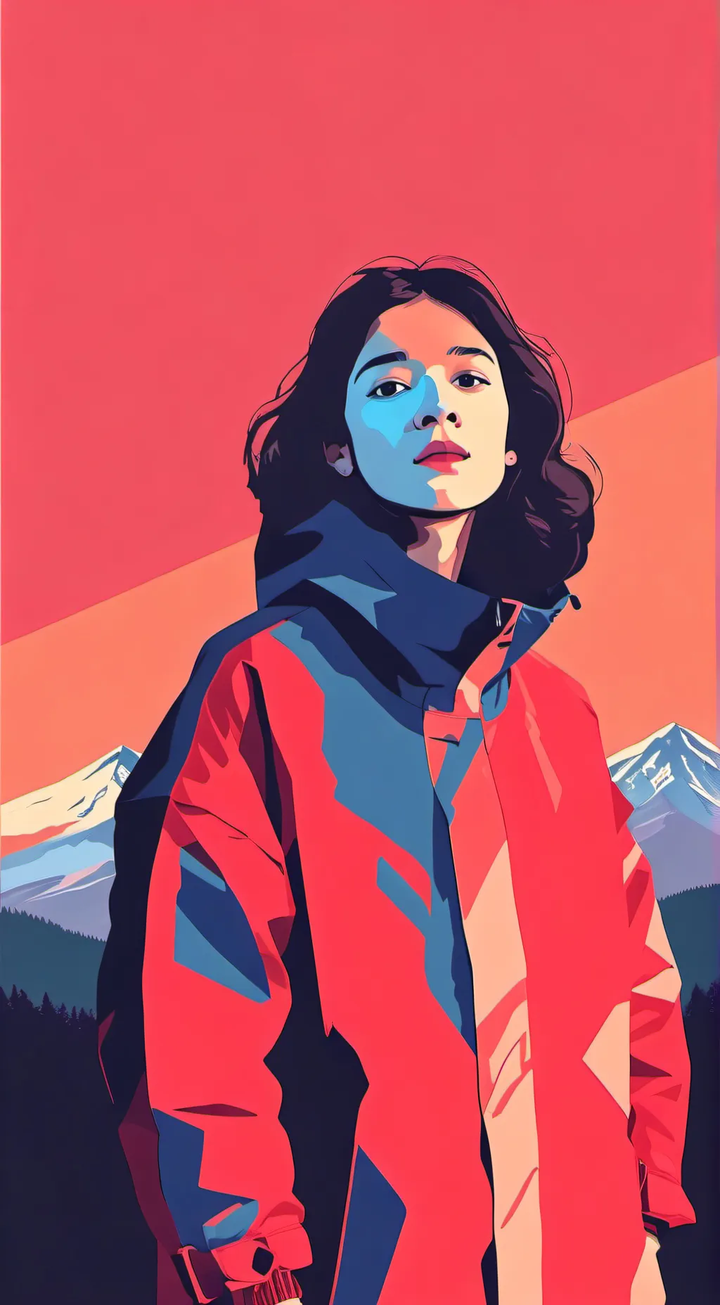 ai character: Alma velazques  background