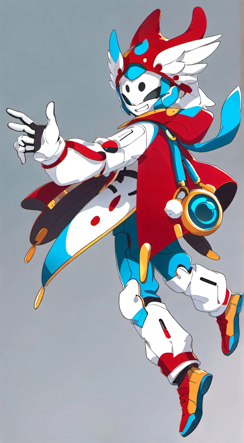 ai character: Maria Robotnik  background