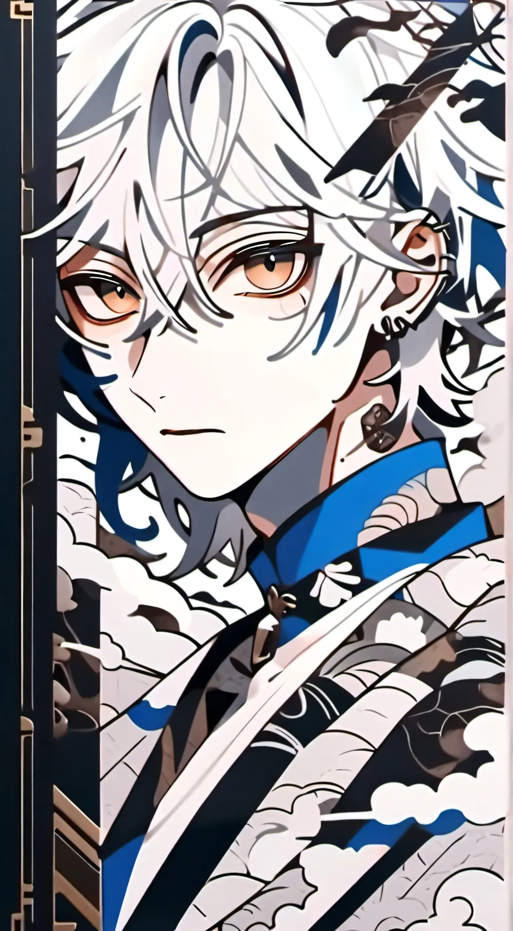 ai character: Hyundai  background