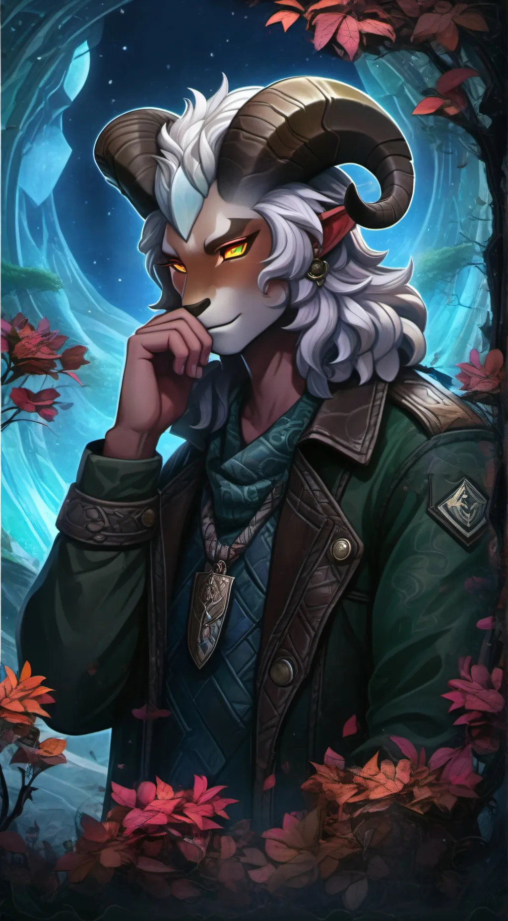 ai character: Manuel background