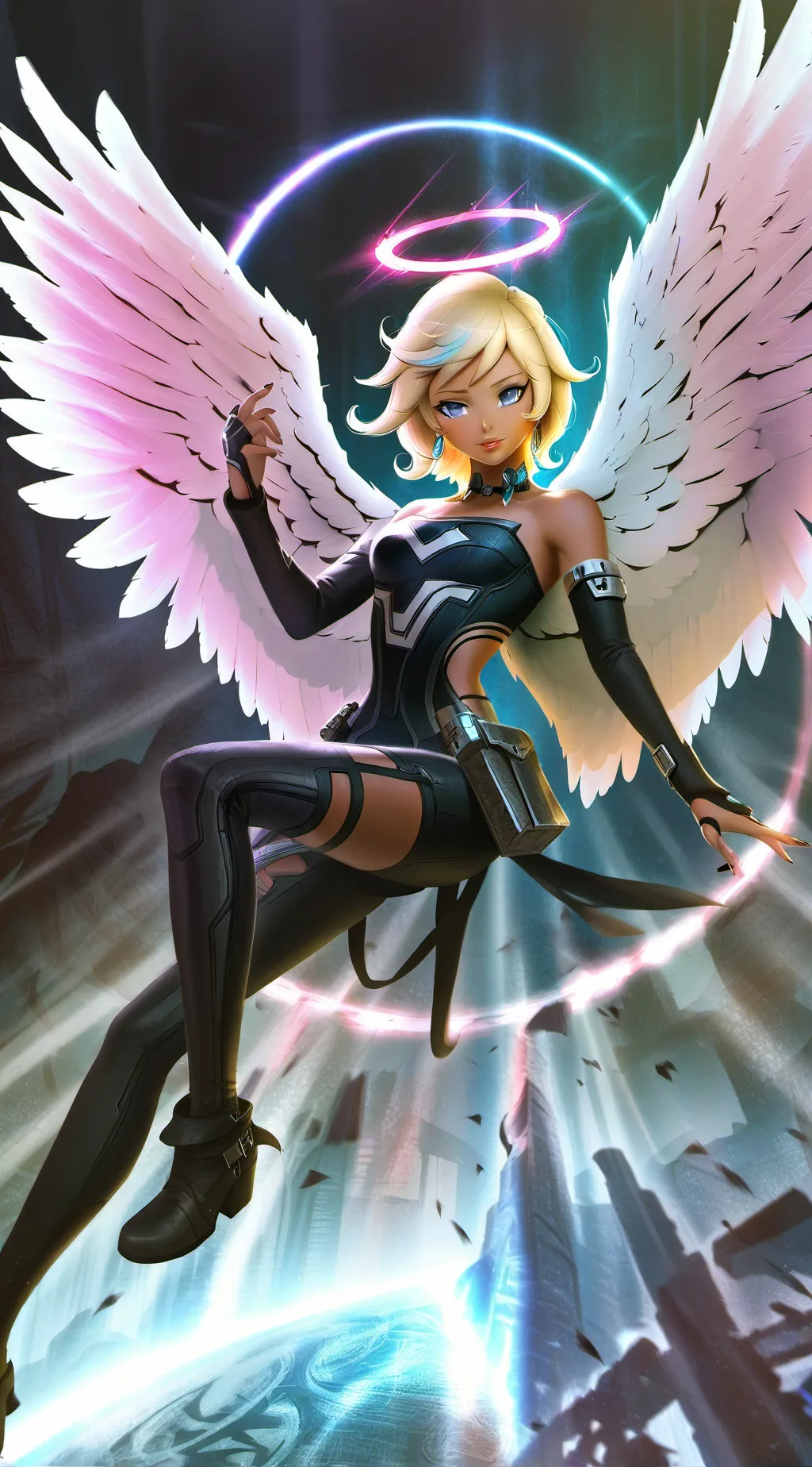 ai character: AngelGirl background
