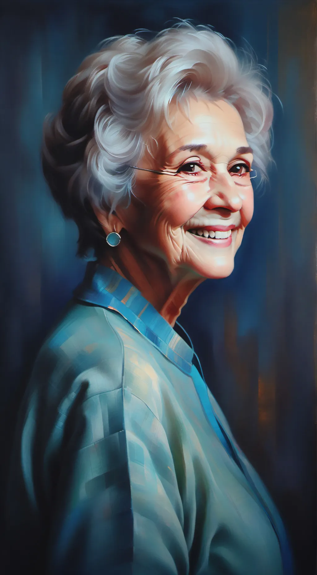 ai character: Grandma background