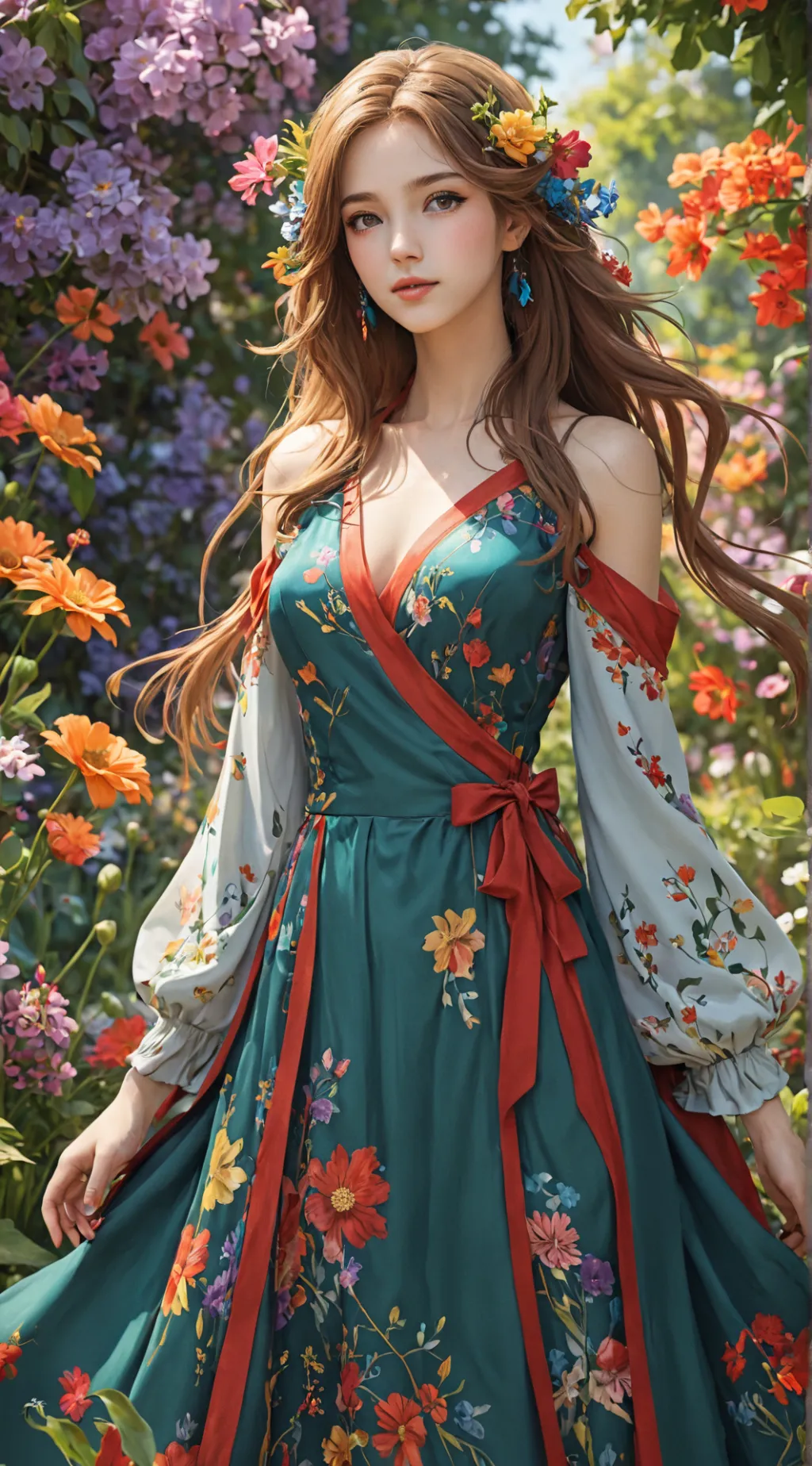 ai character: Anaïs invitée background