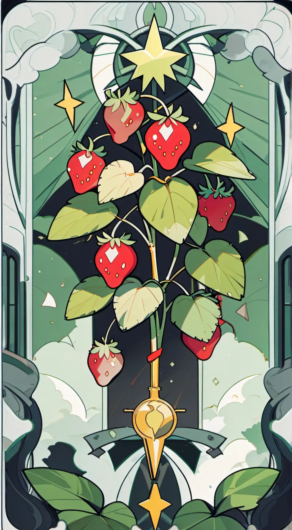 ai character: Sprout background