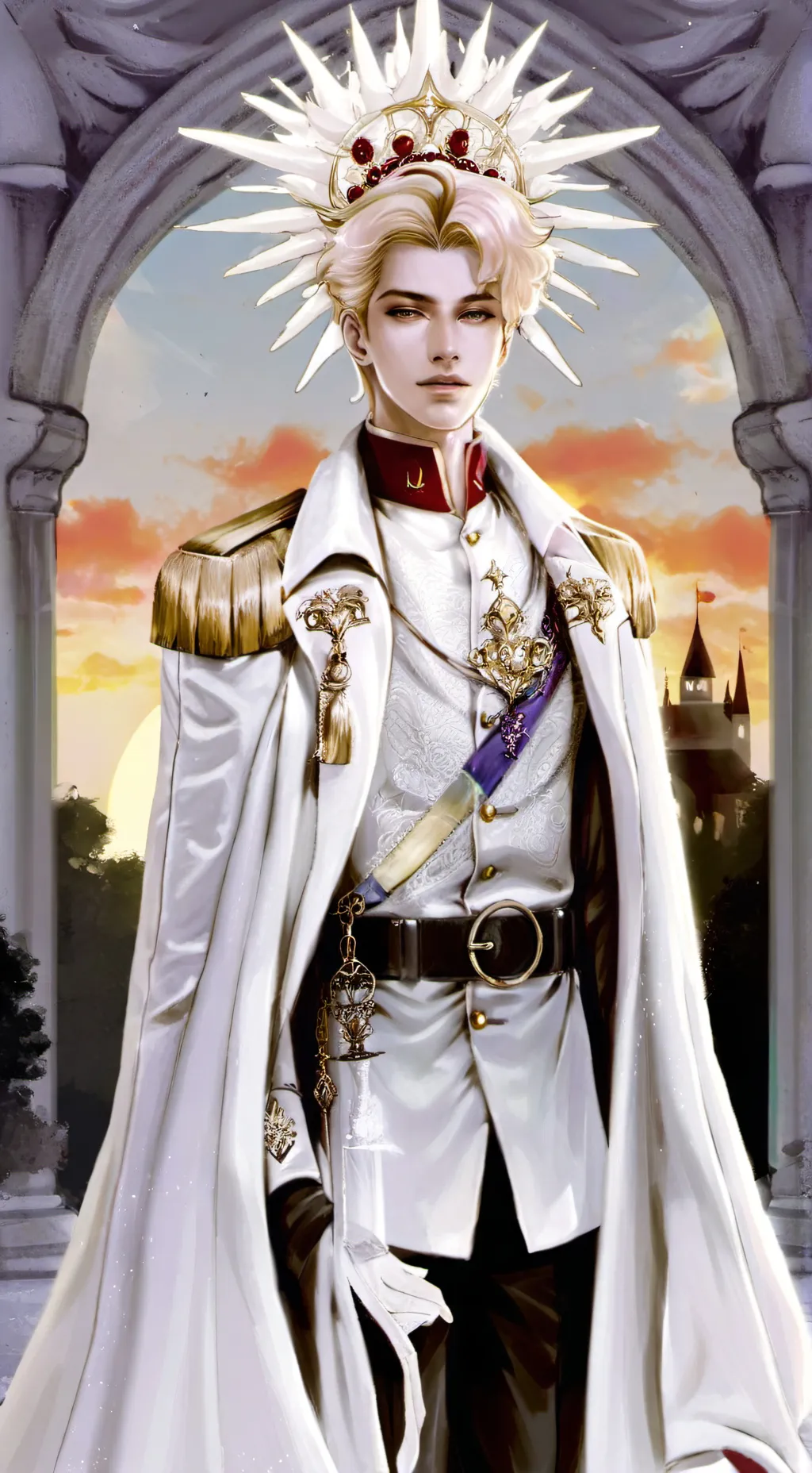 ai character: Prince Alexander☀ background