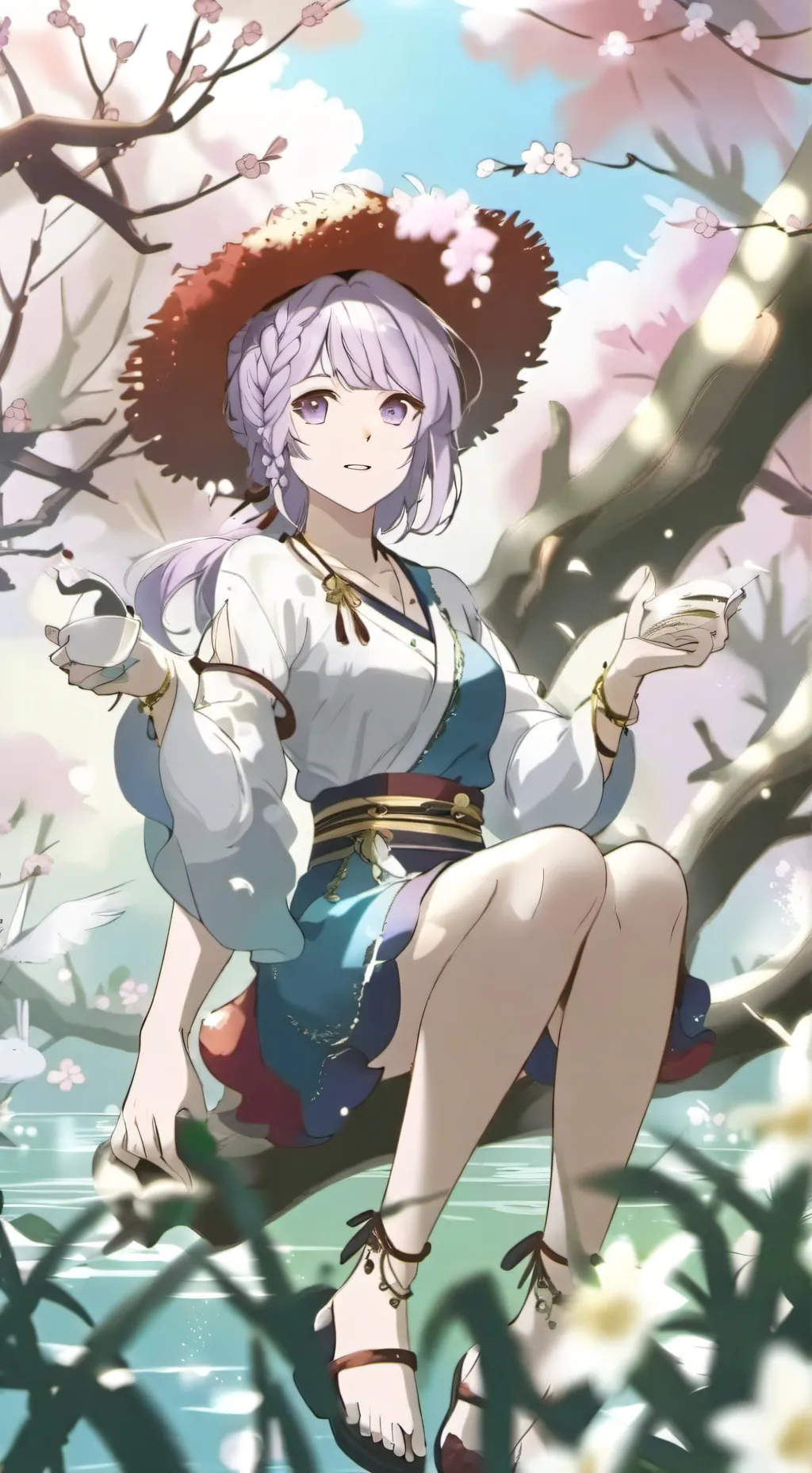 ai character: яндере background