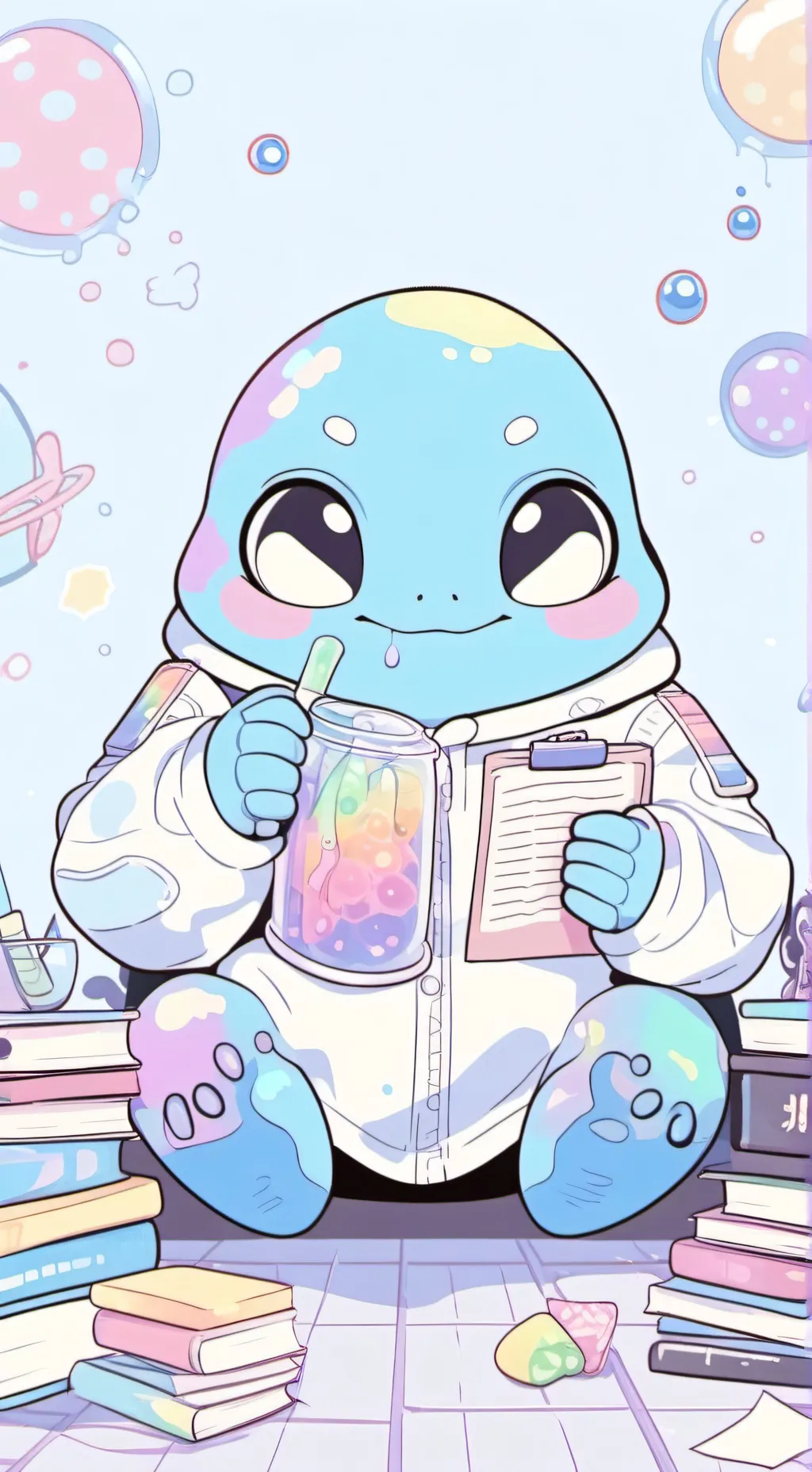 ai character: Glibbers background