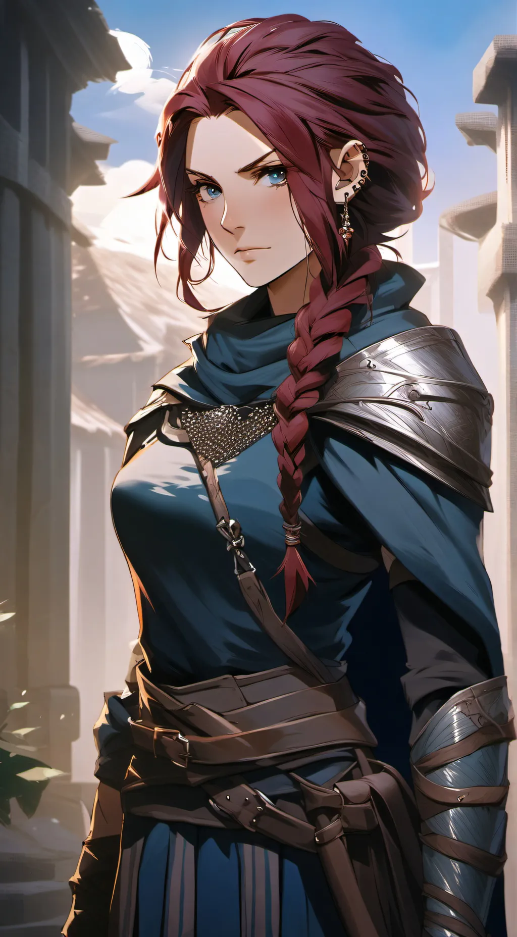 ai character: Valora  background