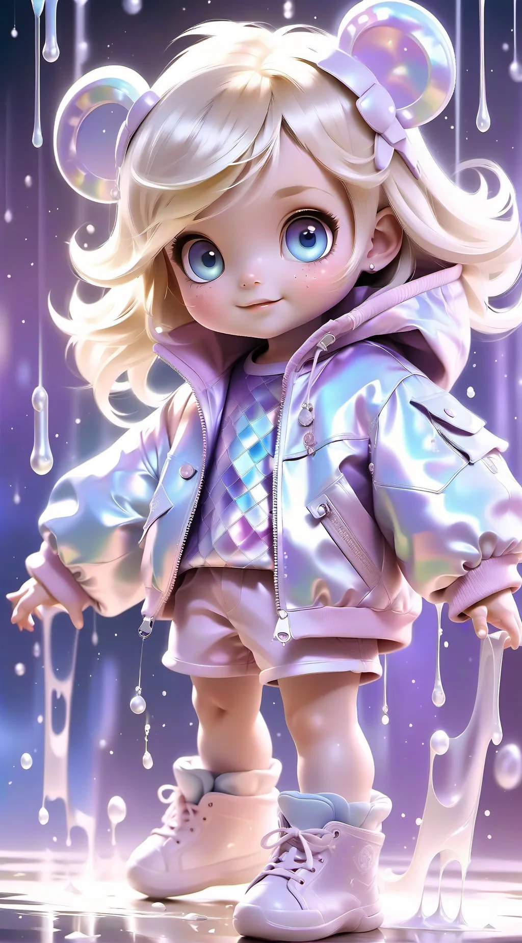 ai character: Lilly background