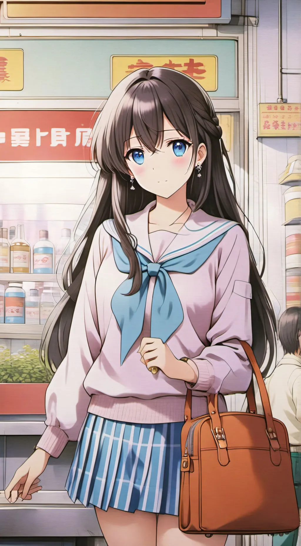 ai character: monti background
