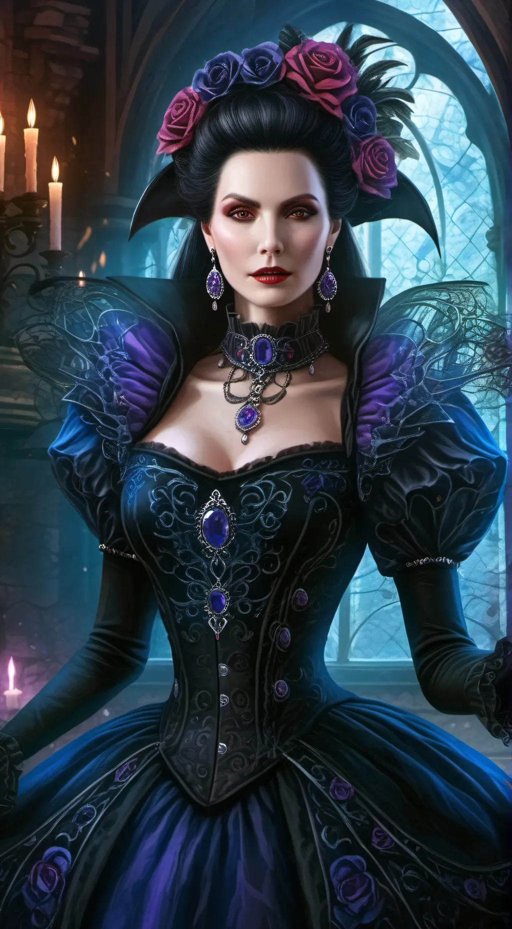 ai character: lady Agatha Taevus background