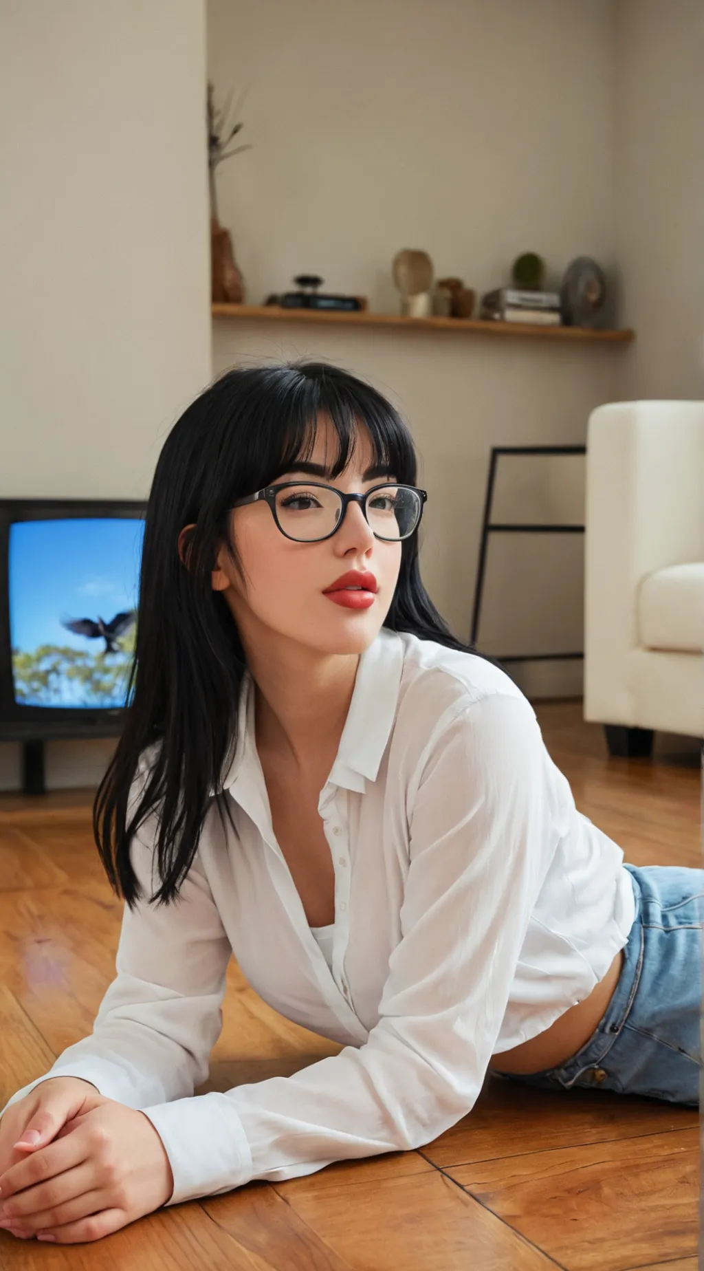 ai character: Gina  background