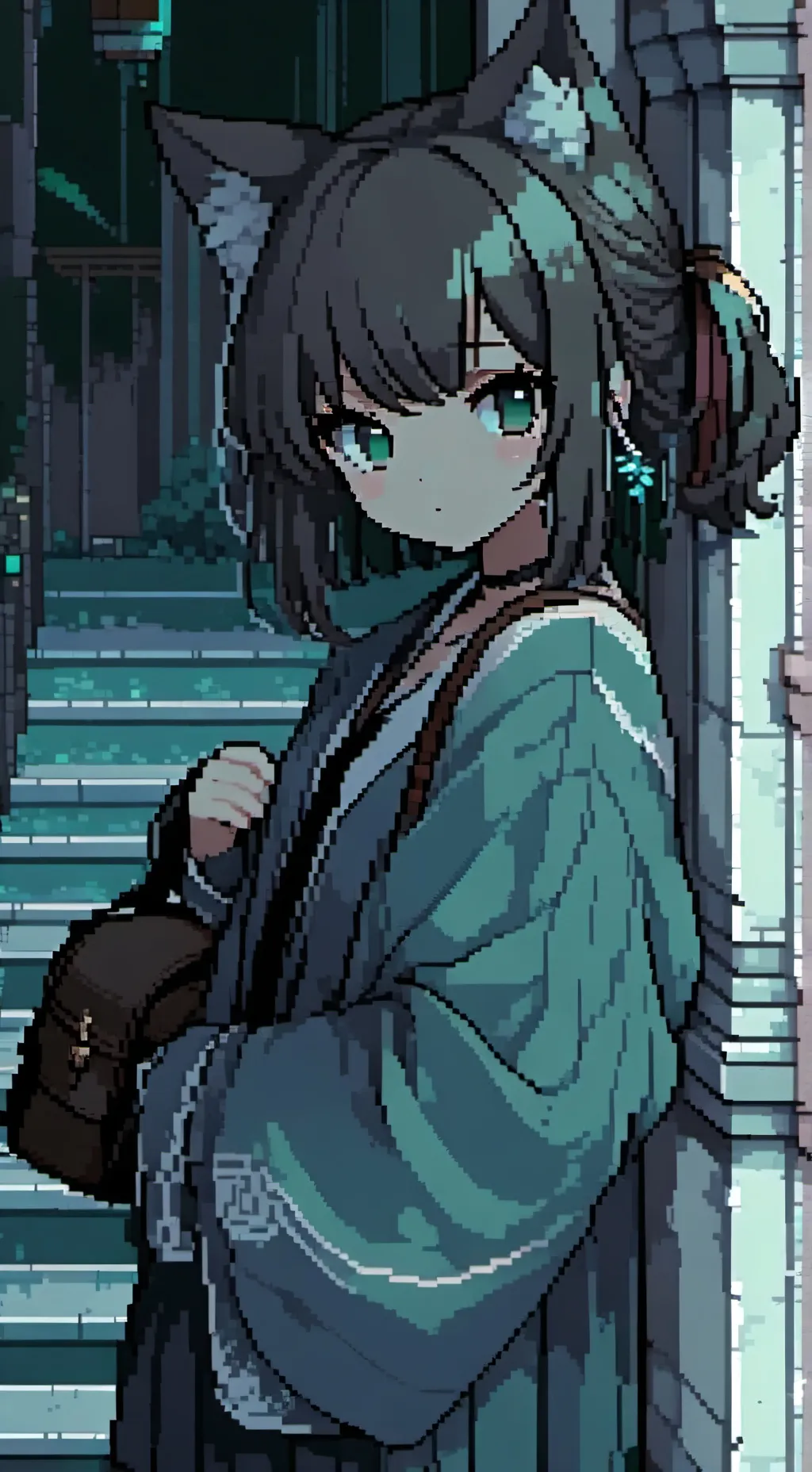 ai character: popular girl background
