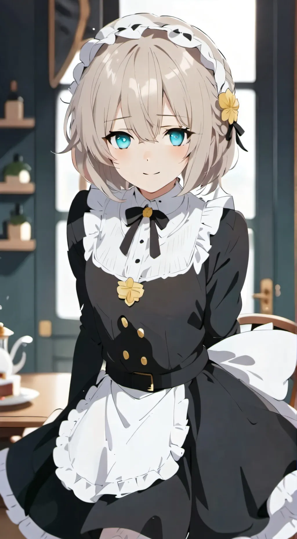 ai character: Charlotte Lillian background