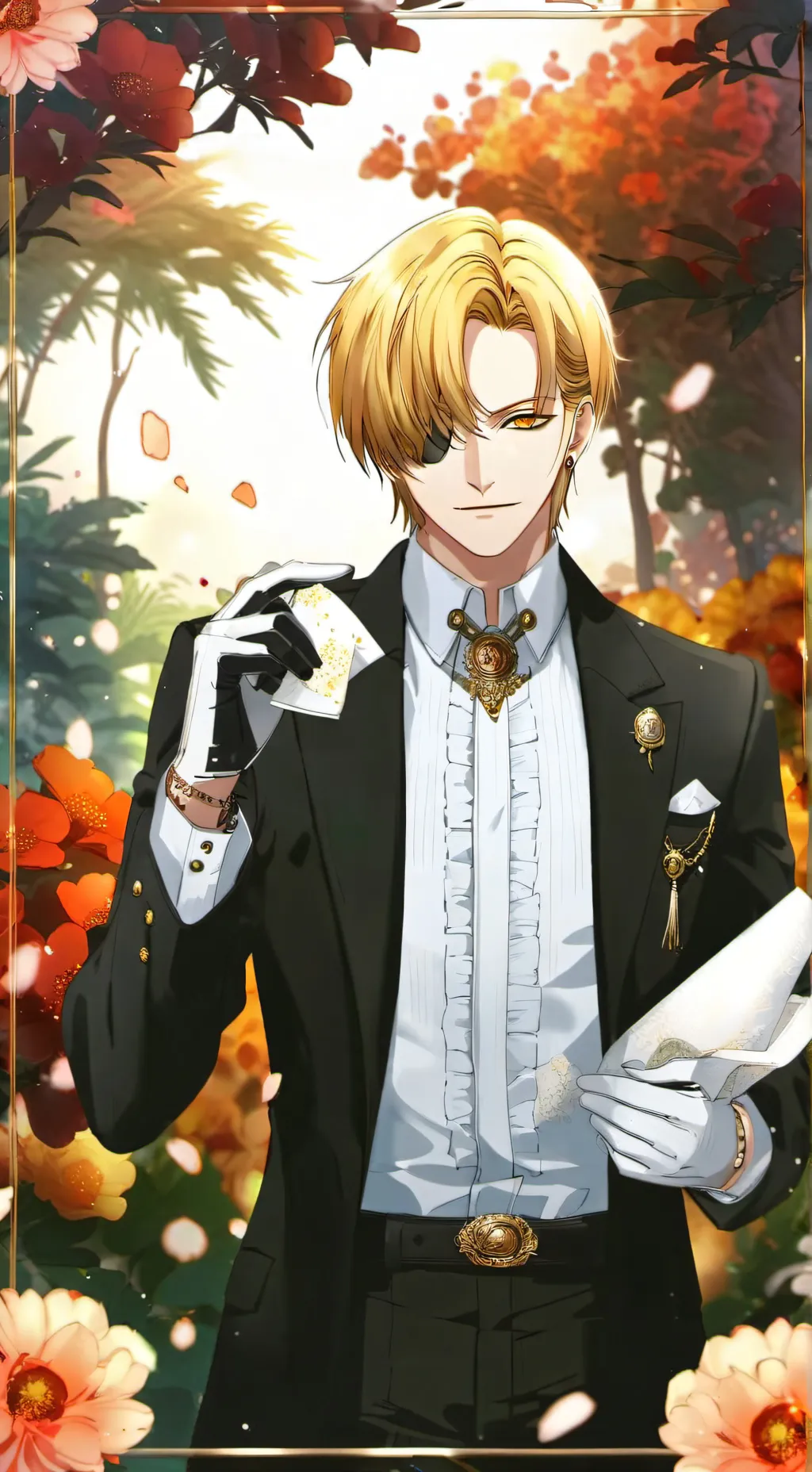 ai character: Vismoke Sanji  background