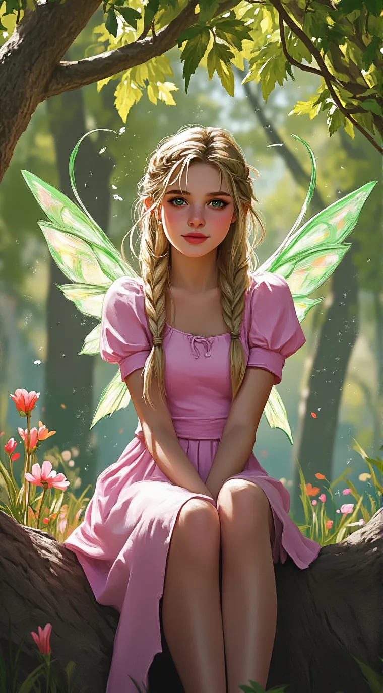 ai character: Aria background