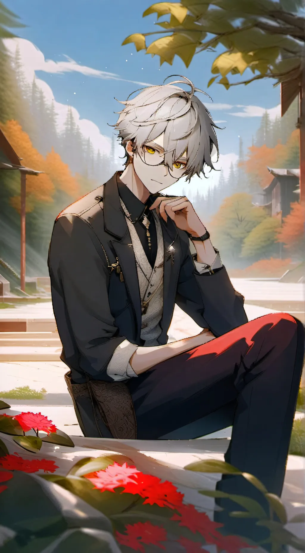 ai character: Heitor🫵👉❤️ background