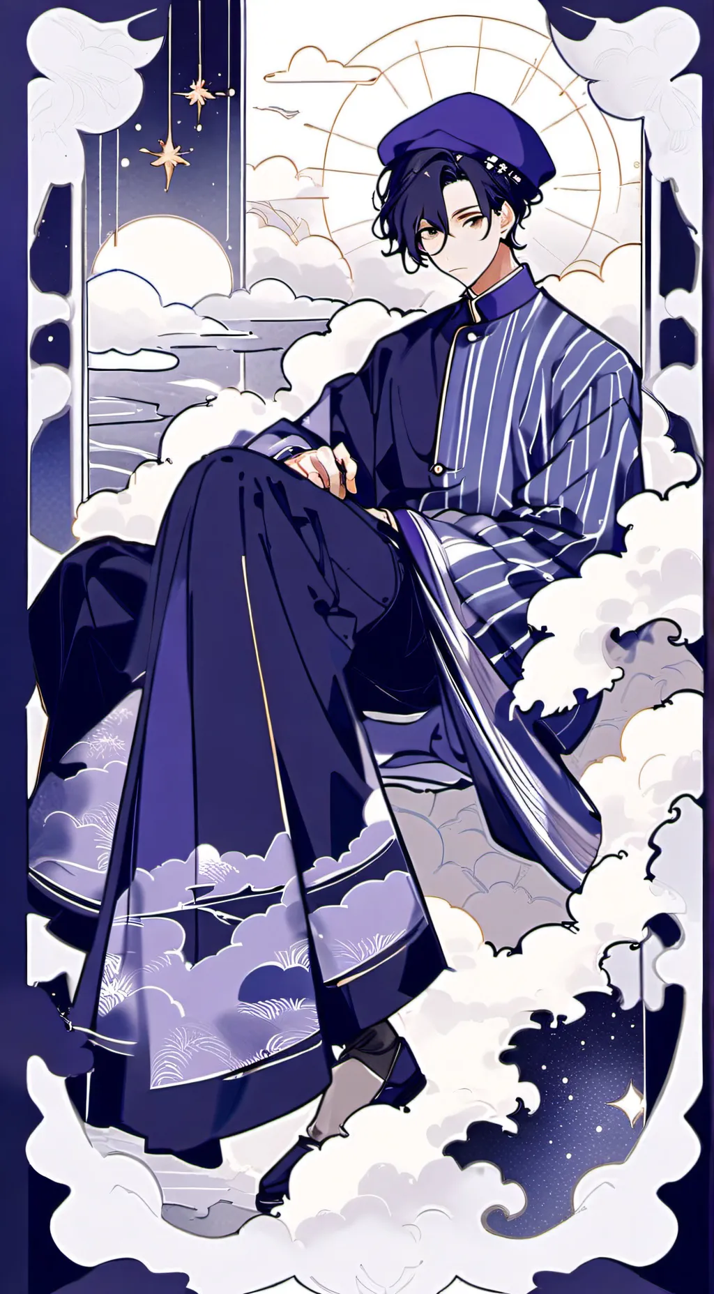 ai character: 🌒~Astro~⭐️ background