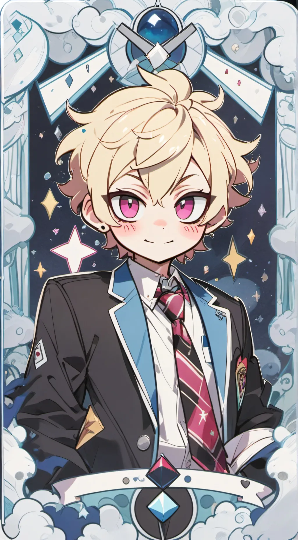 ai character: Glisten background