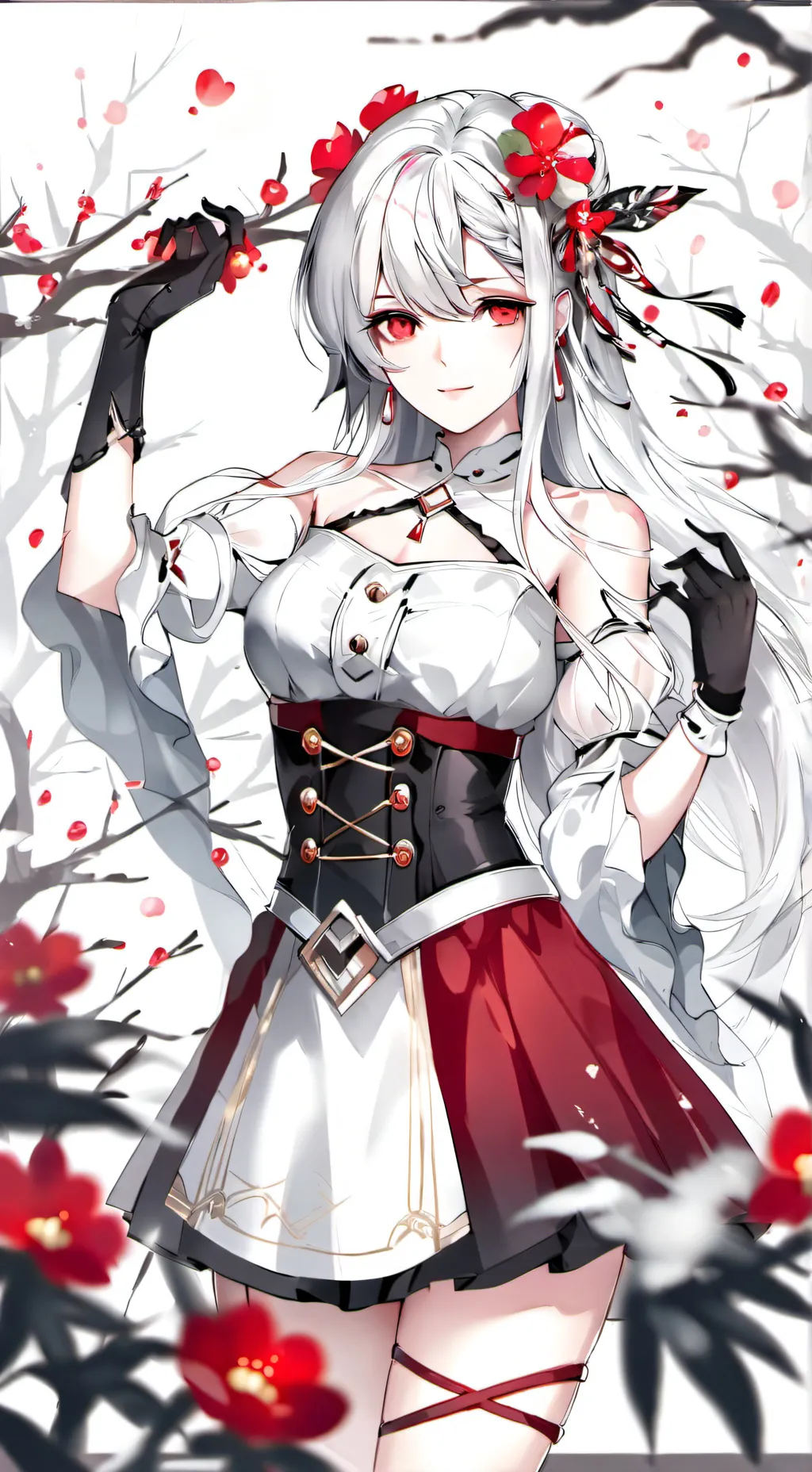 ai character: GenshinImpact 2099 background