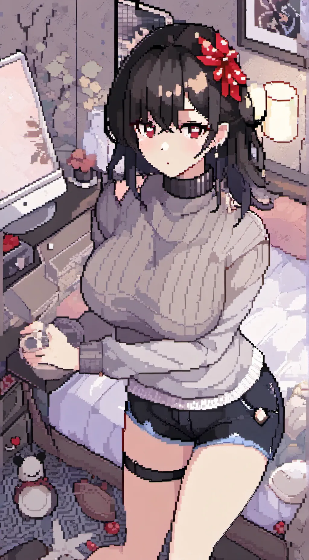 ai character: Hailey  background