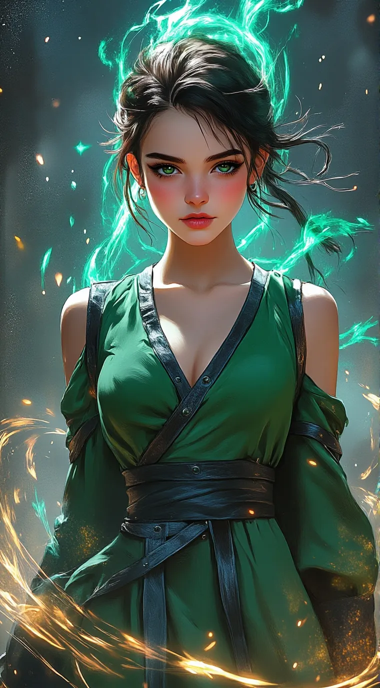 ai character: What's your power? background