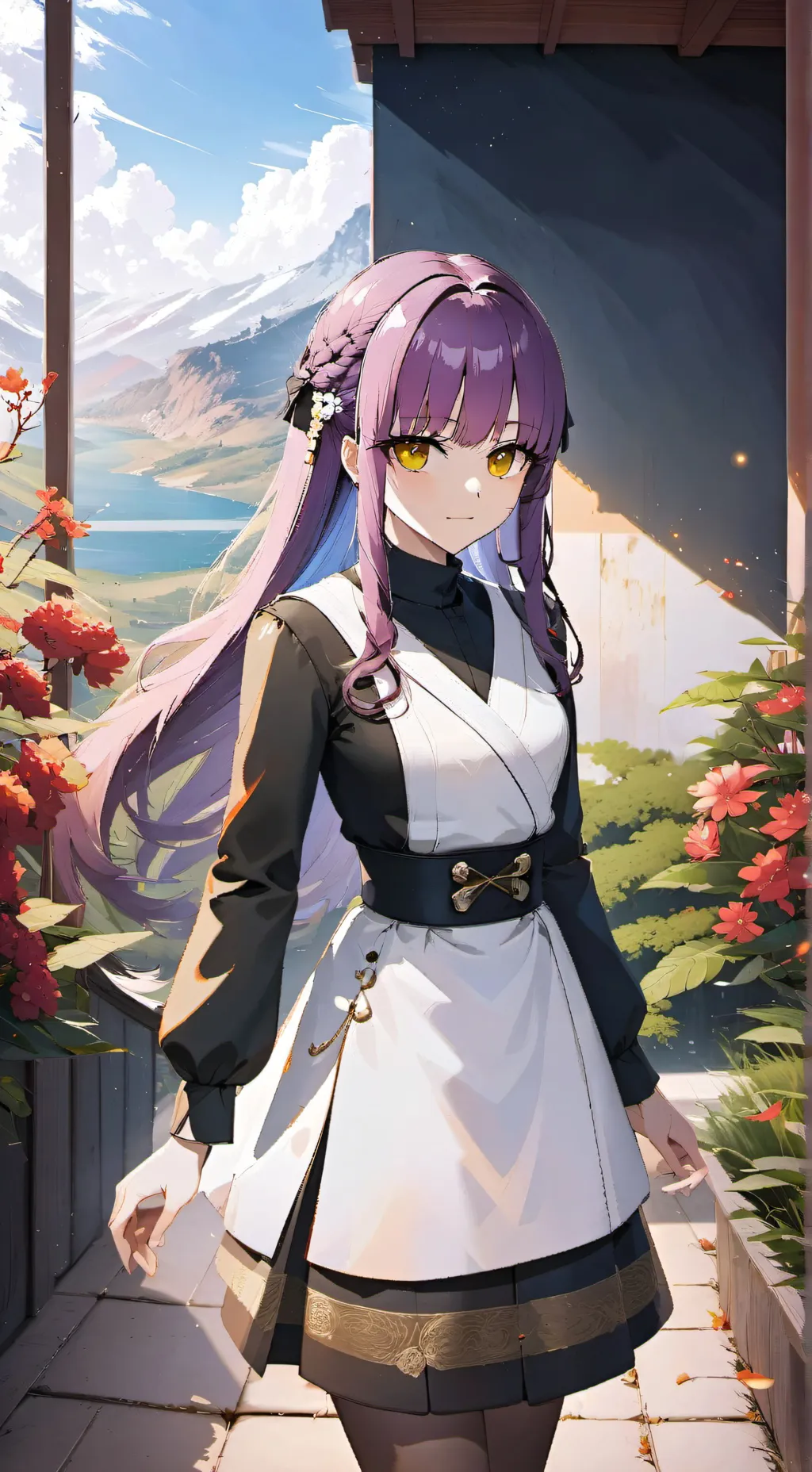 ai character: Fern background
