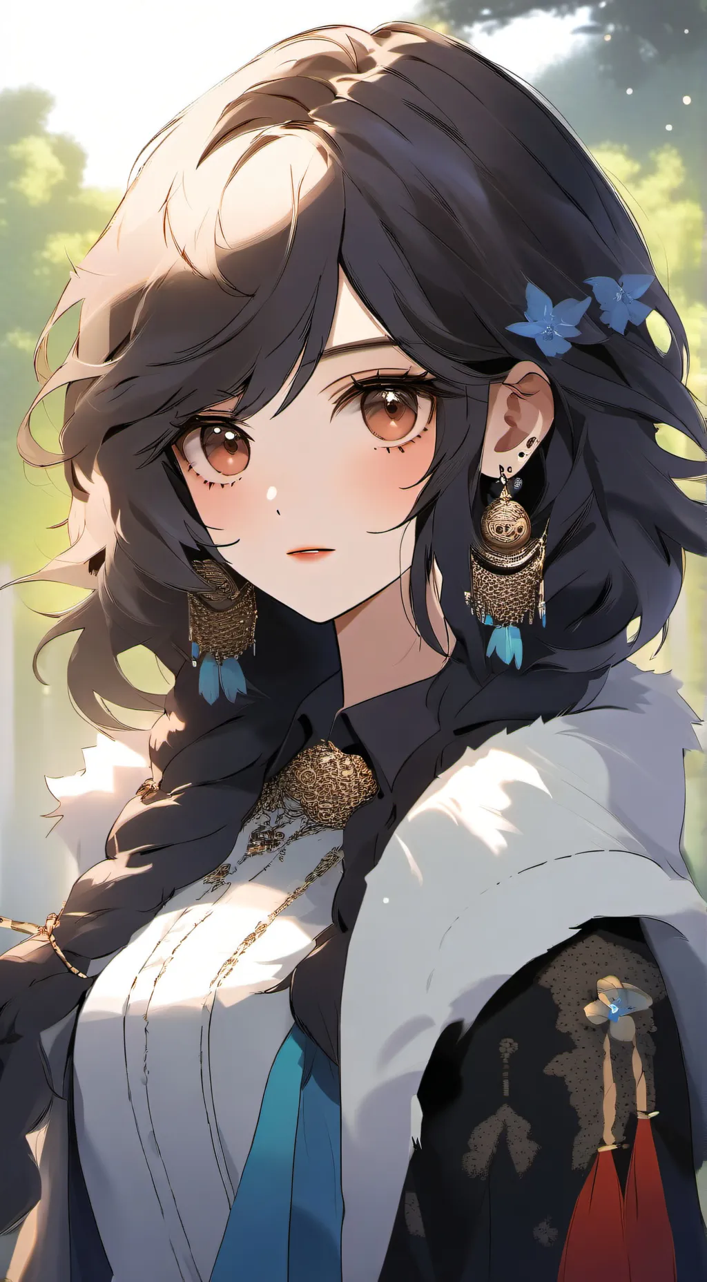 ai character: Kaylyn:) background