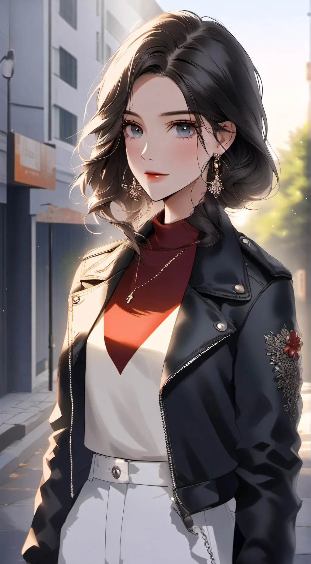ai character: Grace   background