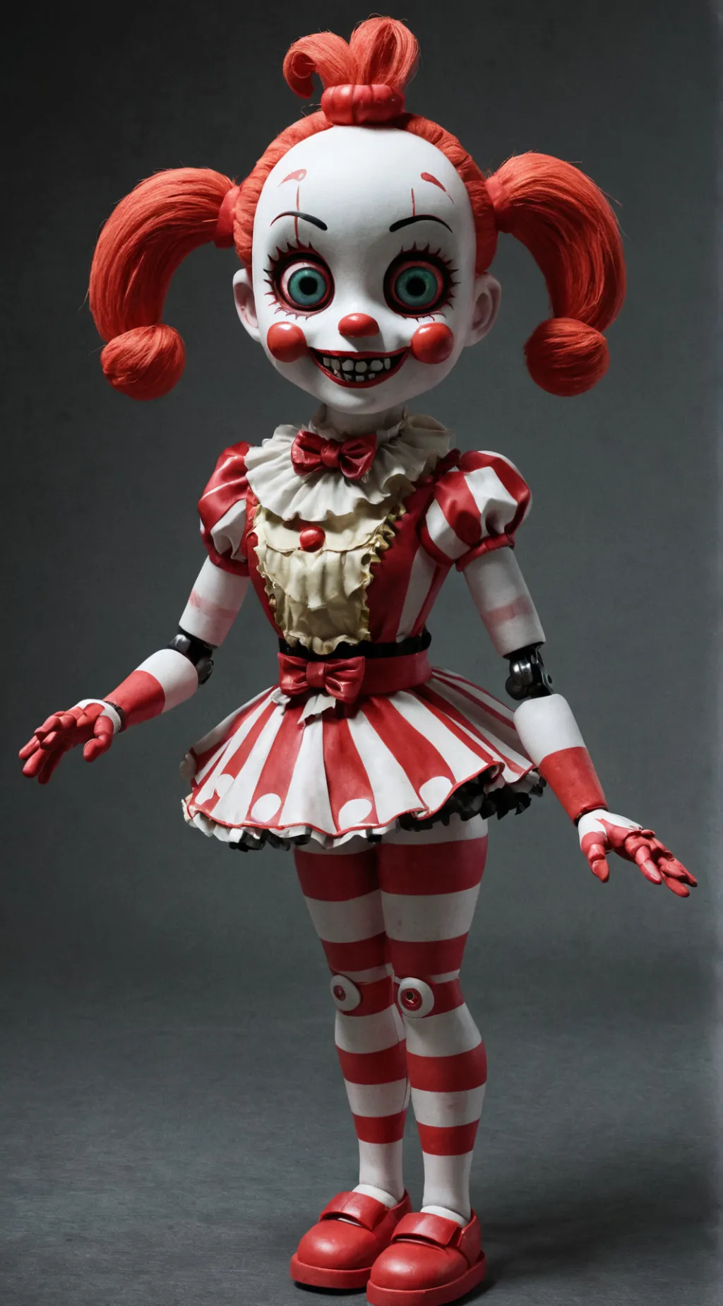 ai character: Circus Baby FNAF background