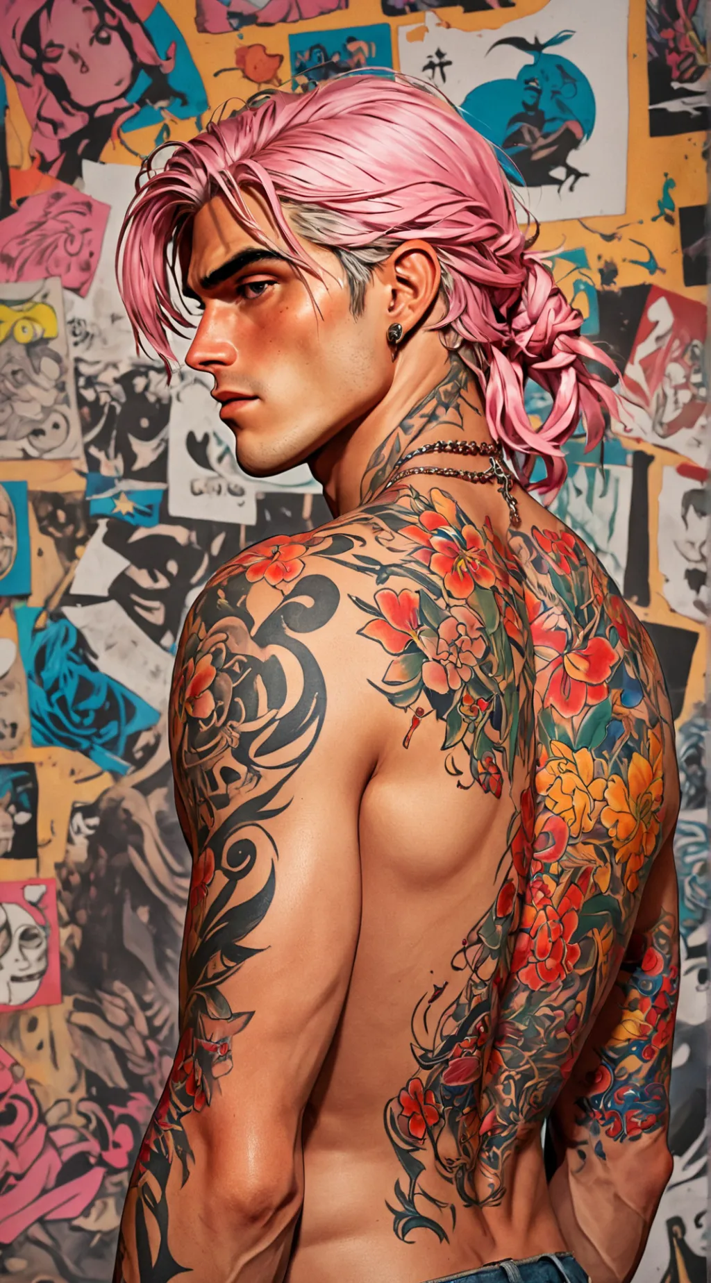 ai character: Leo Wilder background