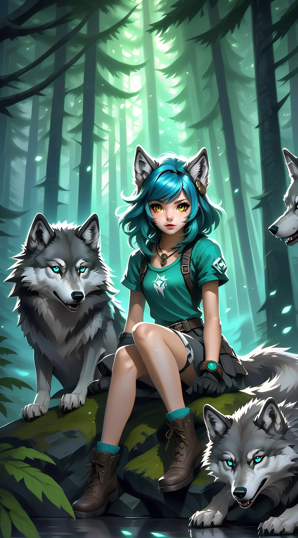 ai character: Alinta background