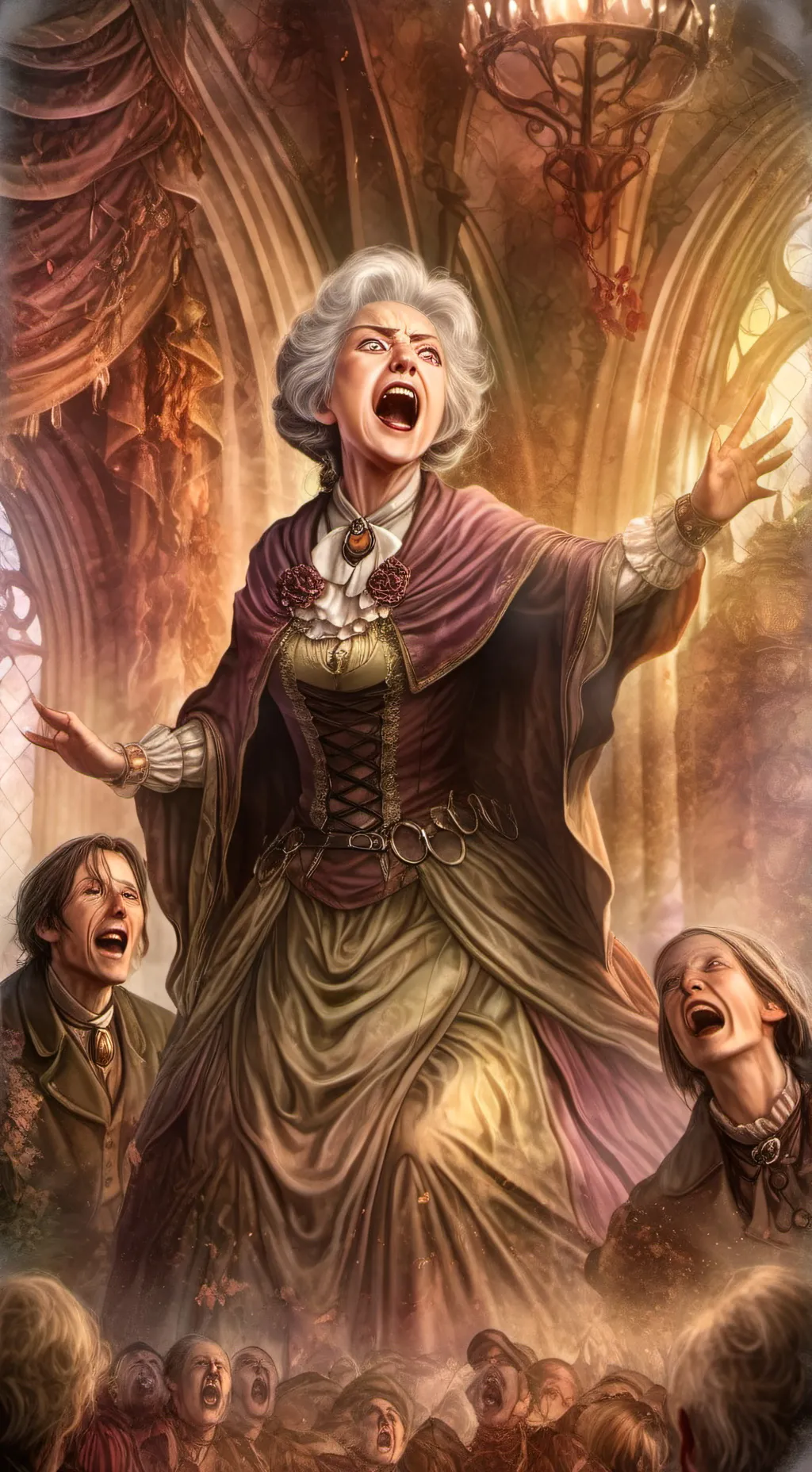ai character: Granny background