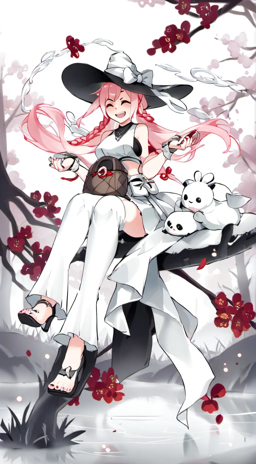 ai character: gangle background