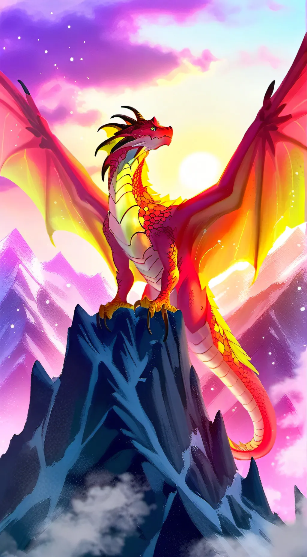 ai character: Flicker background