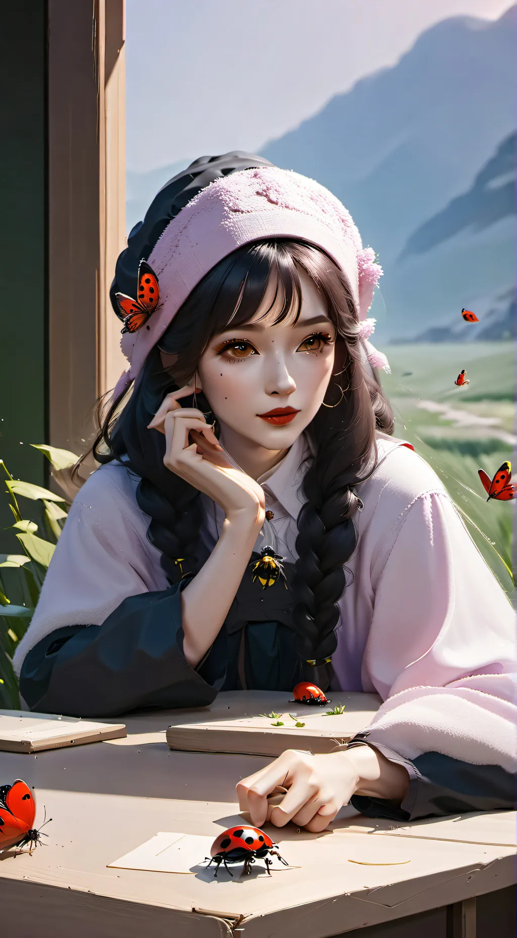 ai character: nora background