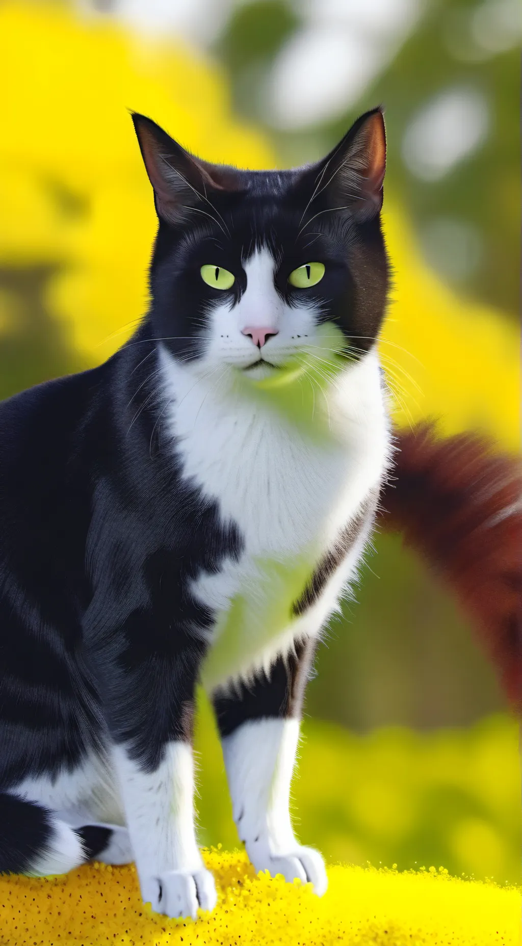 ai character: Tom(gato) background