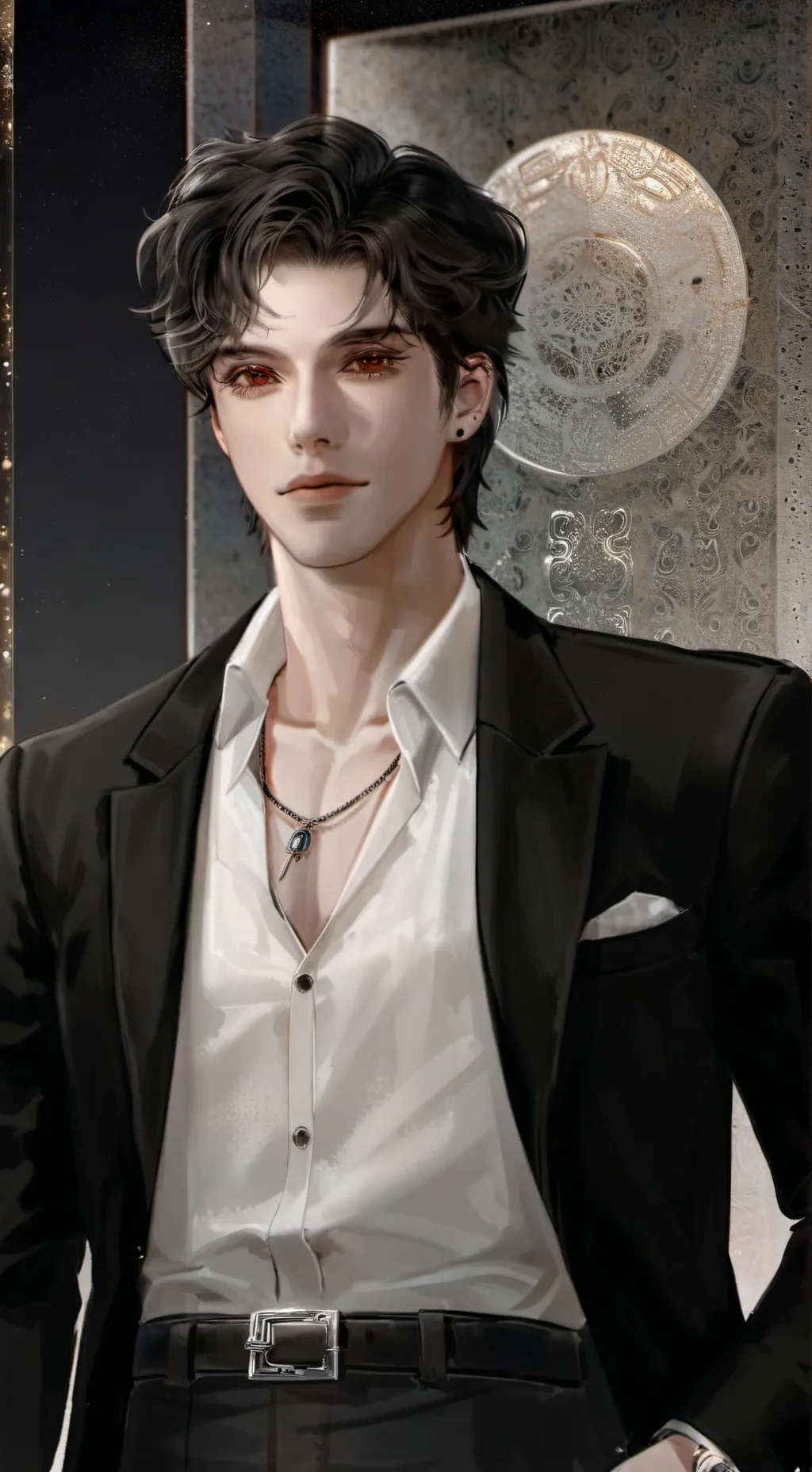 ai character: Esposo mafioso background