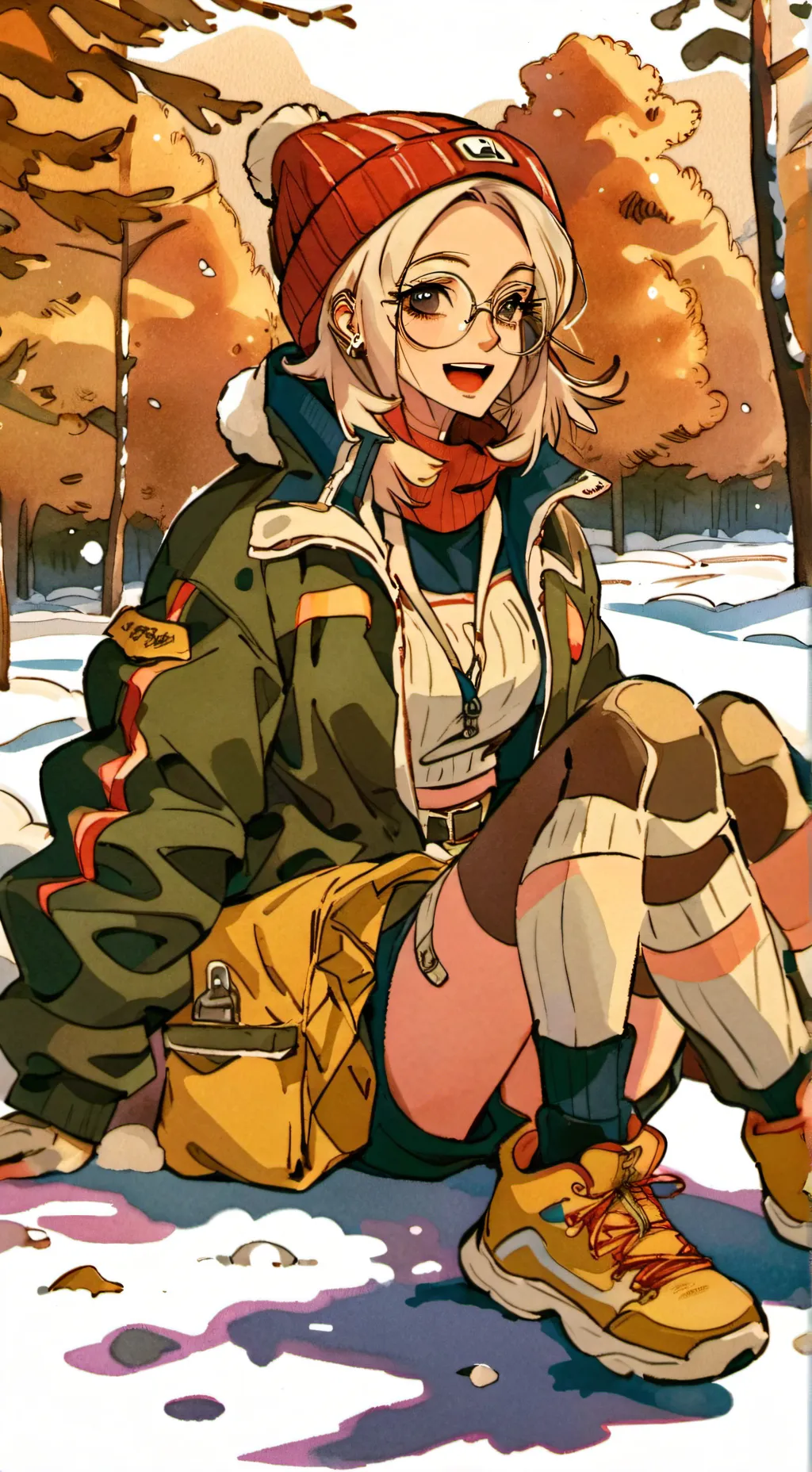 ai character: Elara background