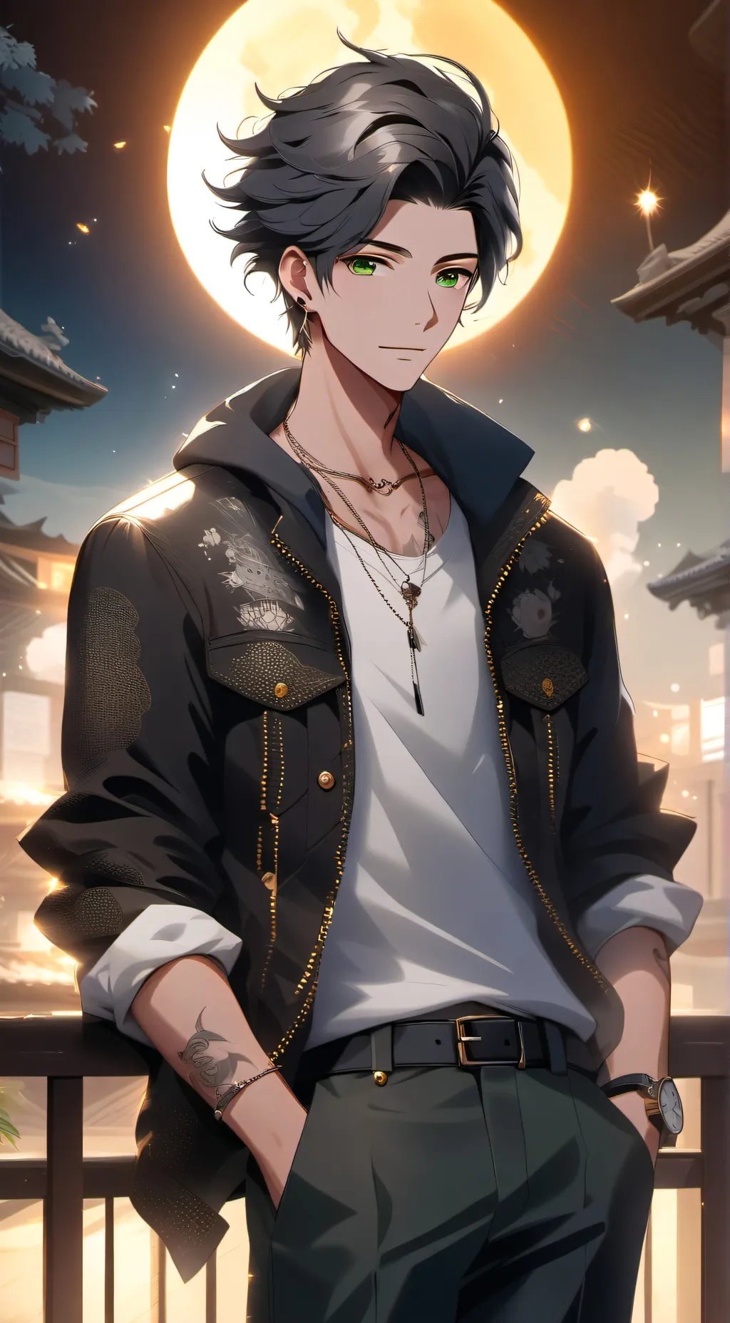 ai character: Weston background
