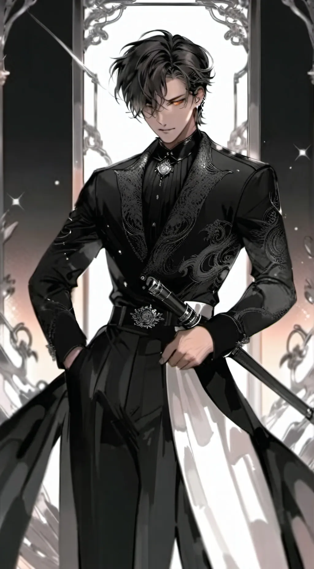 ai character: Agusto☠︎︎☣︎ background
