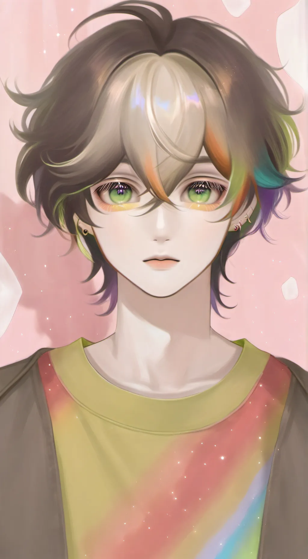 ai character: dandy(flowercake) background