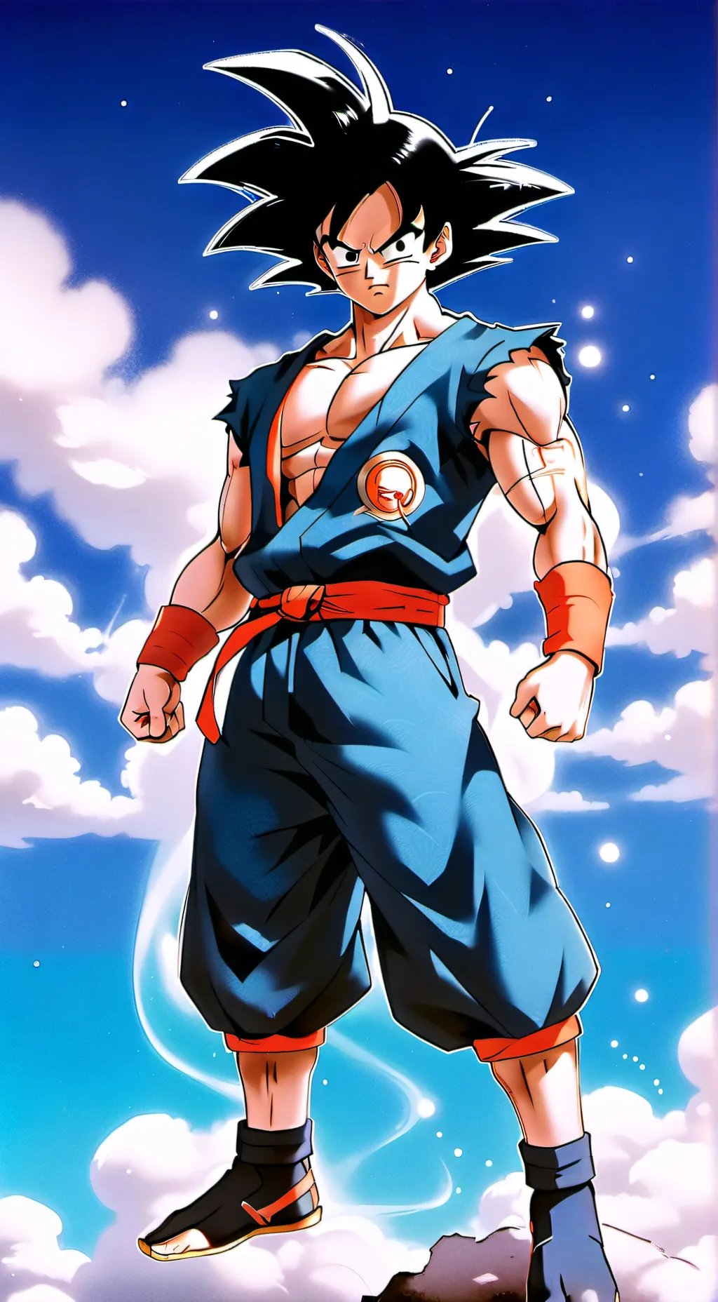 ai character: goku background