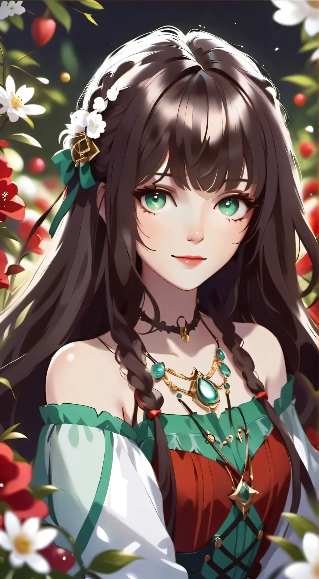 ai character: Jade background