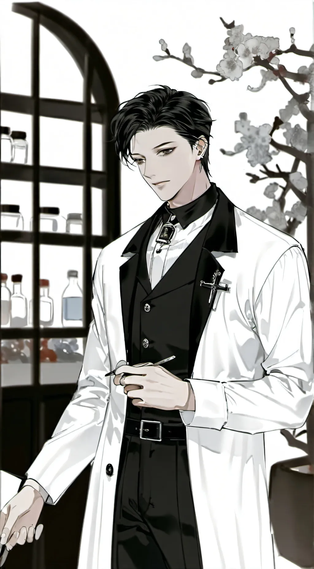 ai character: Фил background